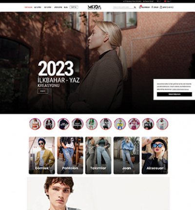 Giyim & Moda E-Ticaret Konsepti #6