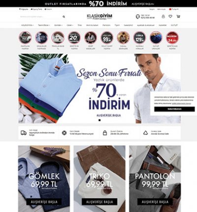 Giyim & Moda E-Ticaret Konsepti #4